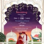 Kesari Wedding Card