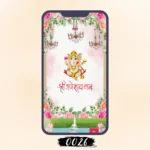 Regal Romance Wedding Card