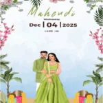 Sikh Golden Wedding Cards