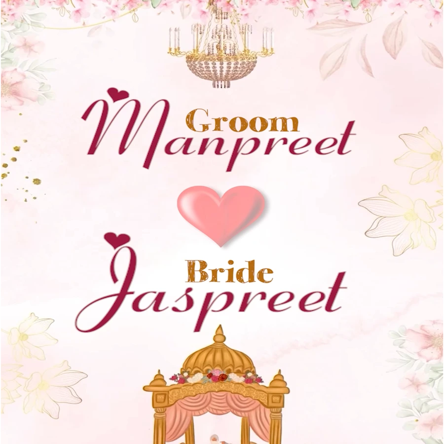 Sikh Wedding Invitation