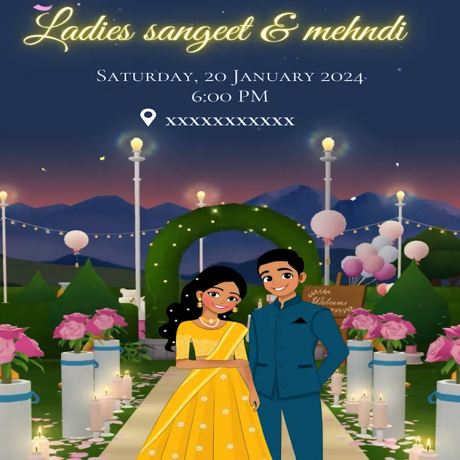 Wedding Invitation Card