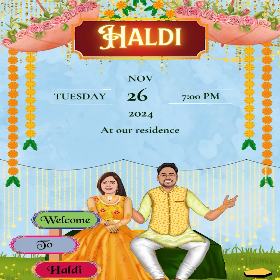 Wedding Invitation Card