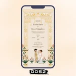 Love Sealed in Ceremony Wedding Invitation Card