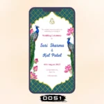 Forever Starts Wedding Invitation Card