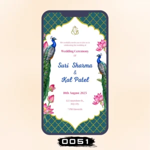 Forever Starts Wedding Invitation Card