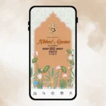 Forever Wedding Invitation Card