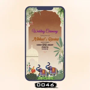 Forever Wedding Invitation Card