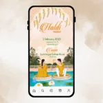 Happily Wedding Invitation Card
