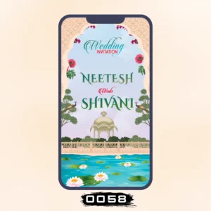 Happily Wedding Invitation Card