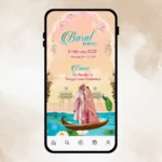 Happily Wedding Invitation Card