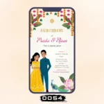 Journey Wedding Invitation Card