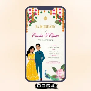 Journey Wedding Invitation Card