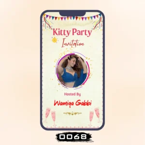 Kitty Party Invitation Card