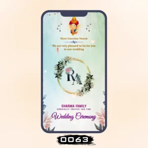 Love Celebration Wedding Invitation Card