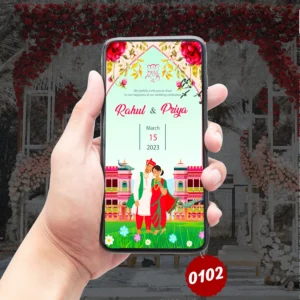 Eternal Love Digital Wedding Invitation