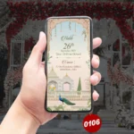 Floral Romance Digital Wedding Invitation