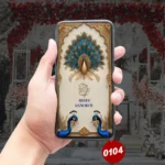 Peacock Royal Heritage Wedding Invitation