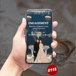 Watercolor Dreams Engagement Invitation