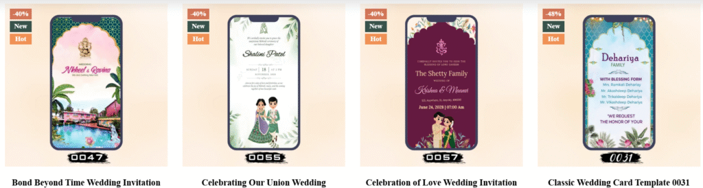 Wedding Digital Invitations