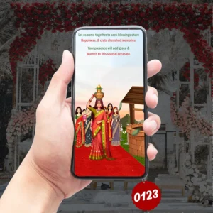 Best Kuan Pujan Invitation Card 0123 By eazy utsav