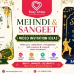 Mehndi and Sangeet Video Invitation Ideas