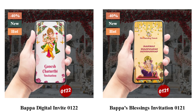 Ganesh Chaturthi invitation