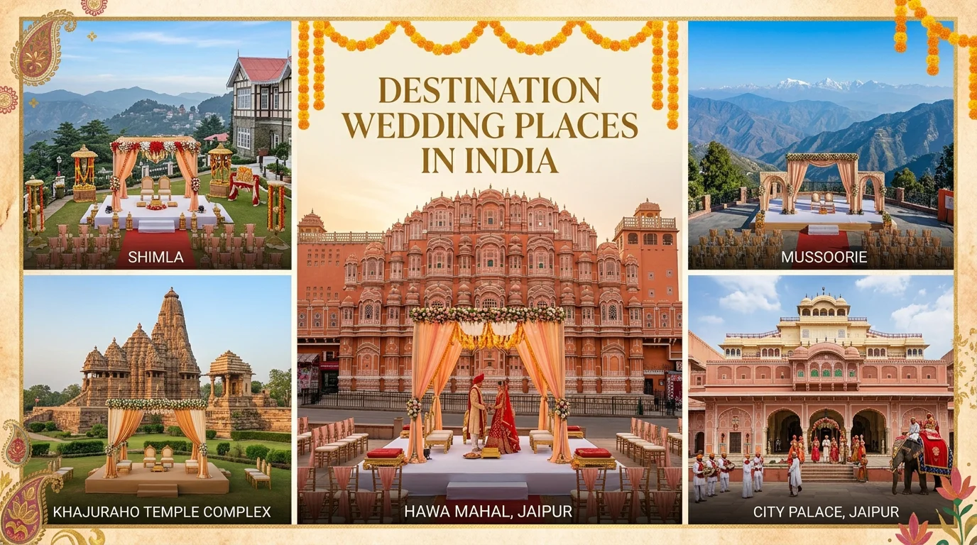 Best Destination Wedding Places in India
